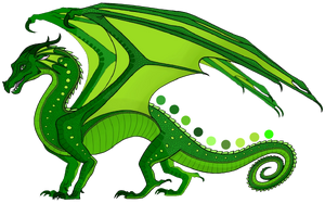 Eszczoskrzydły zielony inny.png